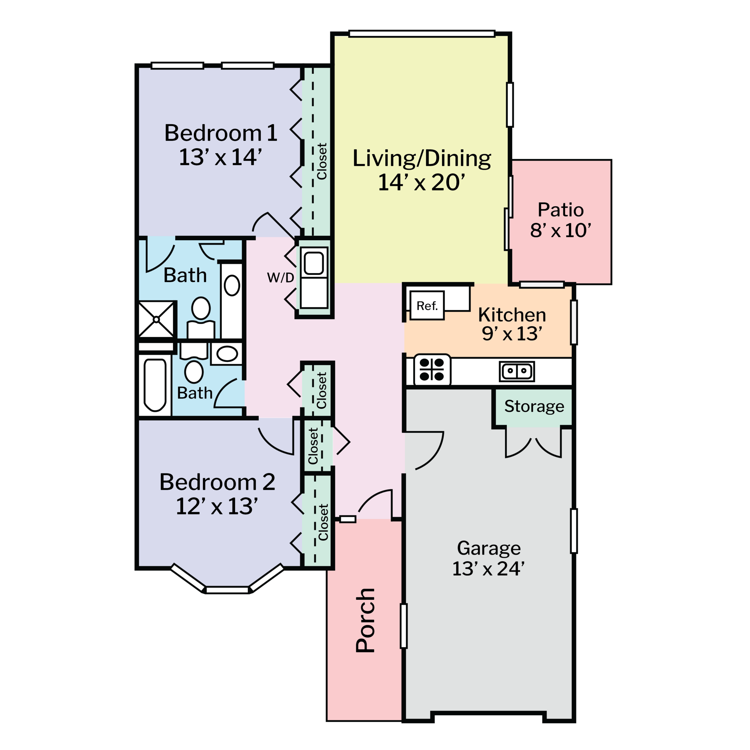 Floorplan Updates - Colored 23