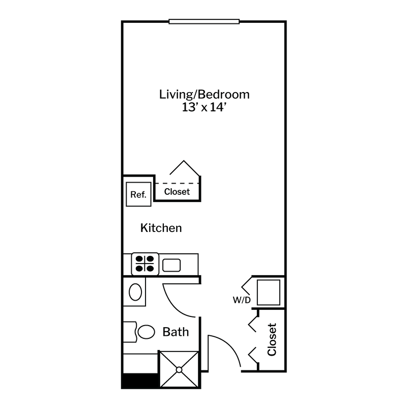 UM Floor Plans Centered White Background - York Studio Suite
