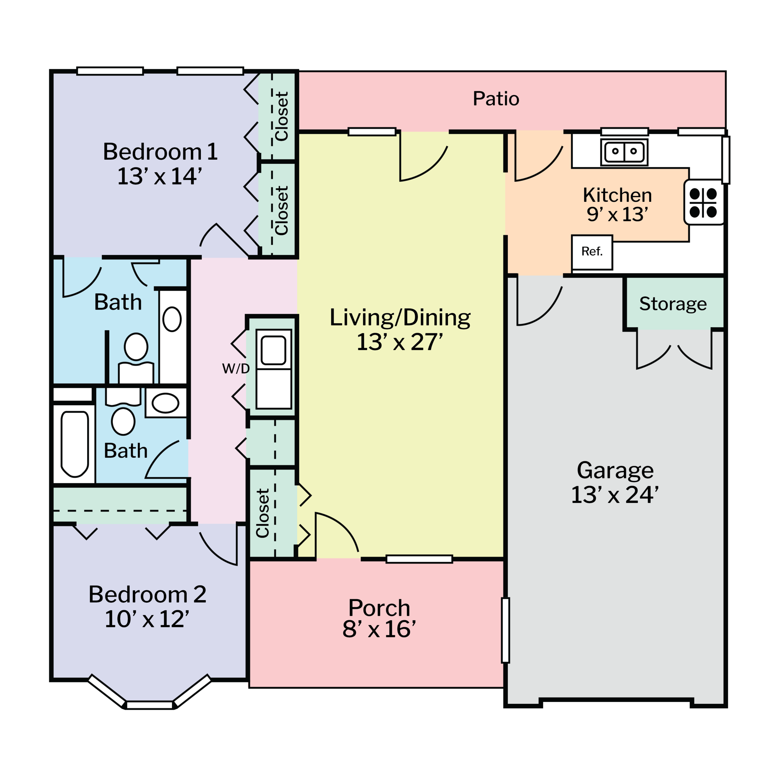 UM Floorplan Updates - Colored - Chestnut 2026 Update