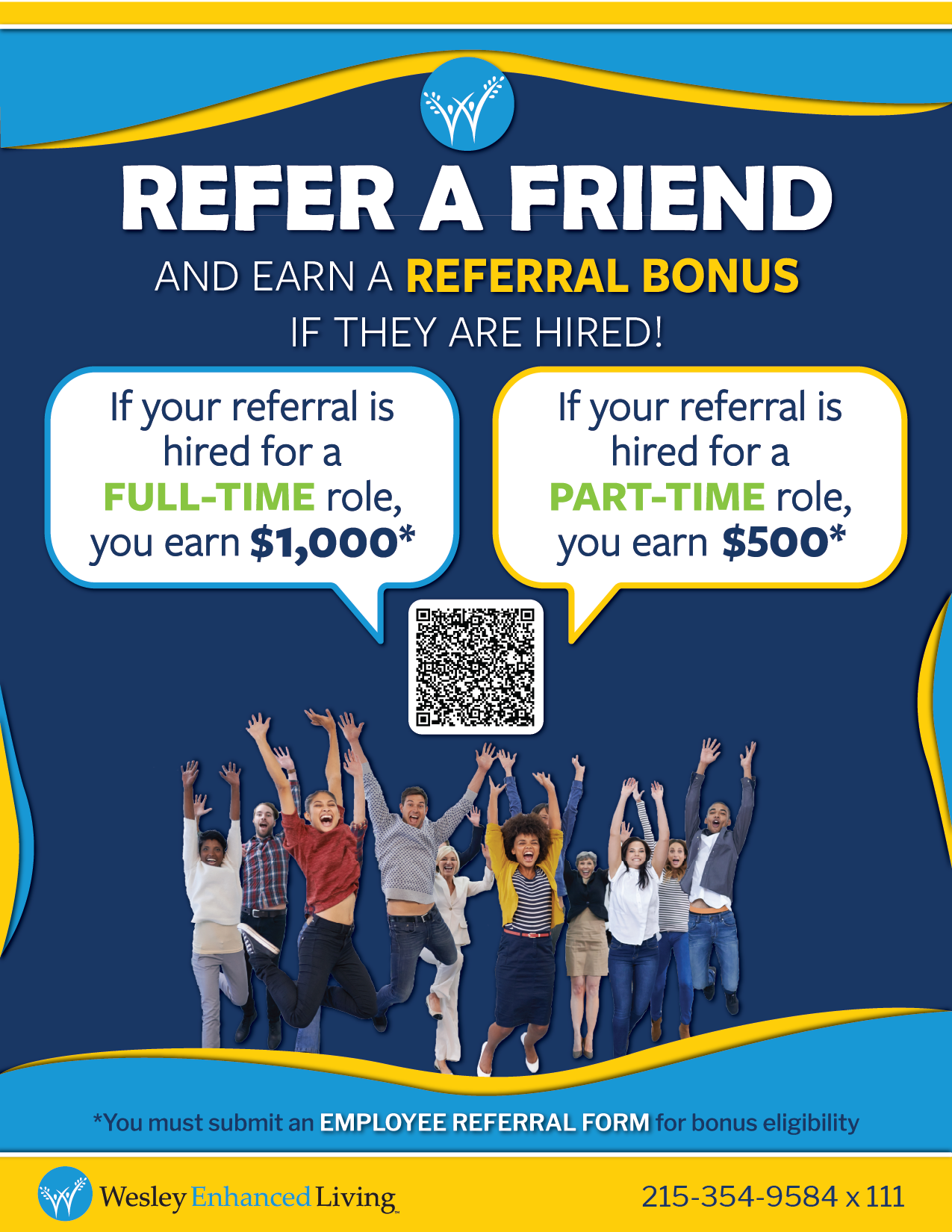 Refer A Friend Poster 2025