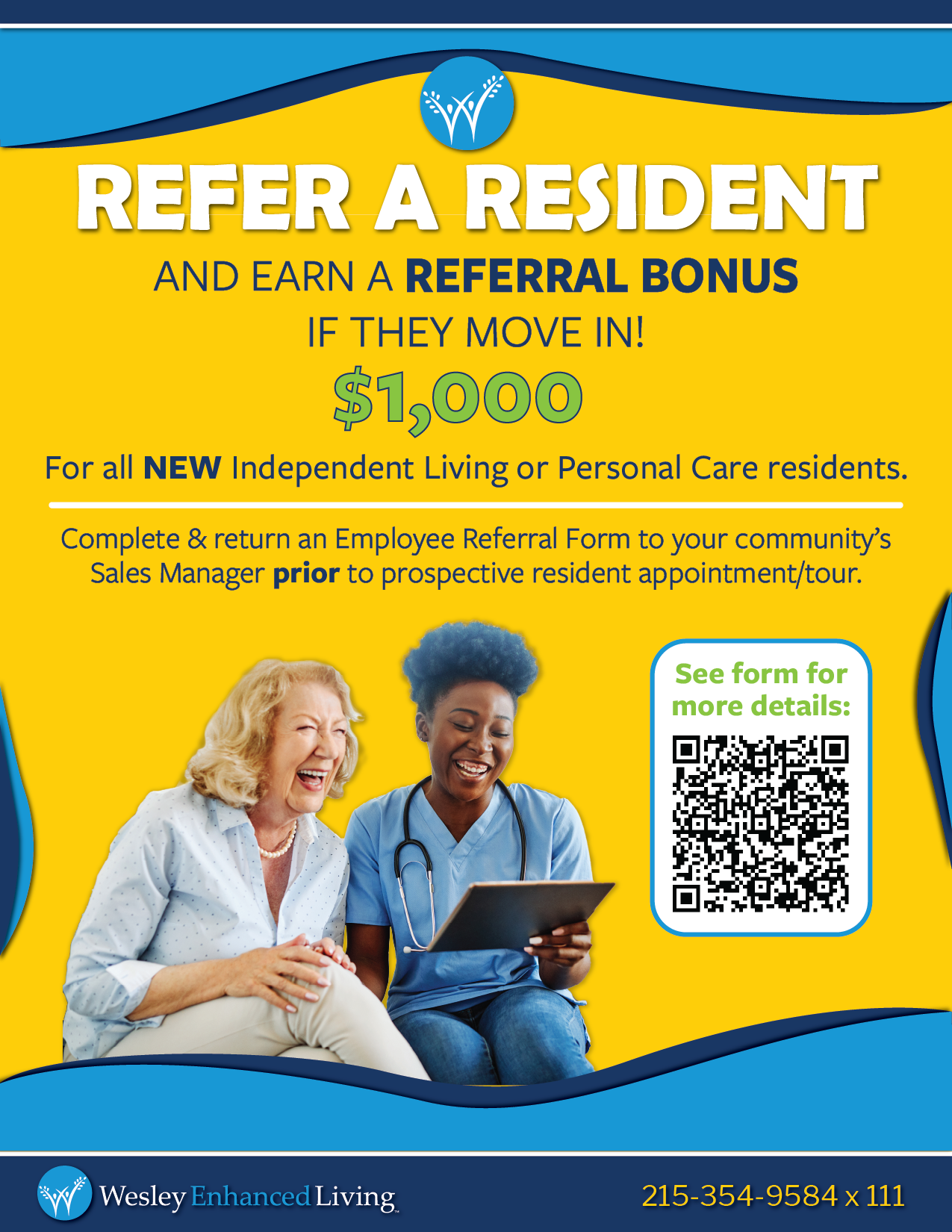 Refer A Resident Poster 2025