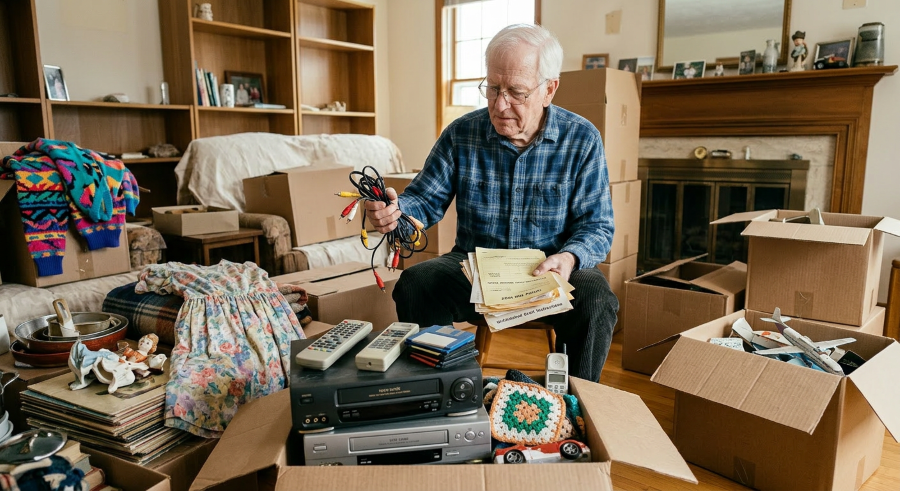 Firefly_senior Man Packing Useless Items 588762 Web